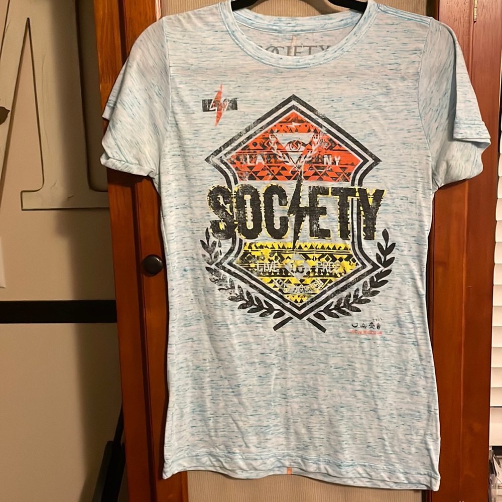 Society short sleeve t-shirt